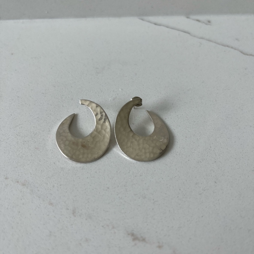 Hammered Earrings